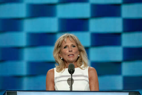 Philadelphia,,Pennsylvania,,Usa,,July,27,,2016,Dr.,Jill,Biden,Delivers