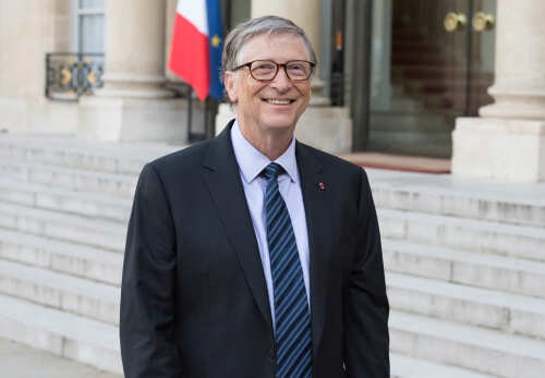 Paris,,France,-,April,16,,2018,:,Bill,Gates,At
