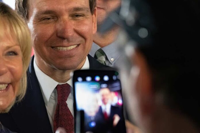 Smyrna,,Georgia,Usa,-,March,30,2023:,Florida,Governor,Ron