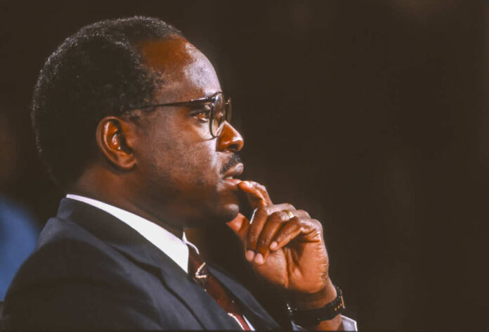 Washington,,Dc,,Usa,-,Clarence,Thomas,,Supreme,Court,Nominee,,Testifies