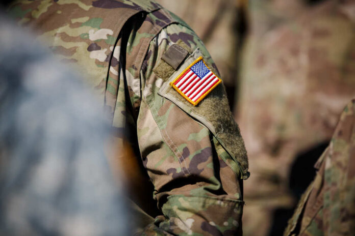 Usa,Flag,And,Us,Army