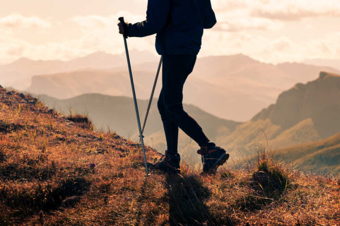 Hiking,In,Mountains