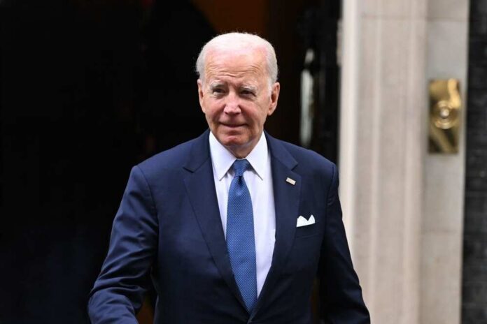 Us,President,Joe,Biden,Leaves,10,Downing,Street,After,Meeting