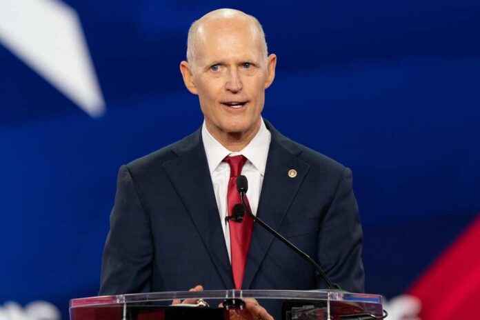 Dallas,,Tx,-,August,5,,2022:,Senator,Rick,Scott,Speaks