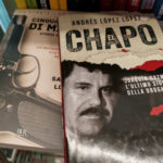 Two books titled Di Mare and El Chapo.
