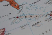 Senators Block Trump’s Cuba Takeover Plan Map highlighting Cuba and surrounding Caribbean islands