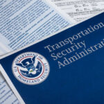 TSA Crisis: 300+ Agents Quit Amid Pay Freeze Transportation Security Administration brochure with forms and DHS seal.