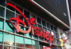 Disney’s Bold Move: ABC’s ‘The View’ as News? Disney storefront with large red logo and Mickey Mouse figure