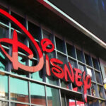 Disney’s Bold Move: ABC’s ‘The View’ as News? Disney storefront with large red logo and Mickey Mouse figure