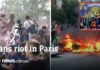 Chaos erupts in Paris as fans riot as PSG win Champions League