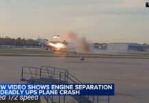 Jet Disaster! Engine Rips Off in Shocking Crash NTSB shares video of engine falling off UPS plane amid deadly crash hearings