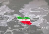 Kazakhstan Courted For Iran’s Hot Stash Map highlighting Iran with its national colors