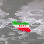 Kazakhstan Courted For Iran’s Hot Stash Map highlighting Iran with its national colors