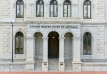 United States Court of Appeals building entrance steps