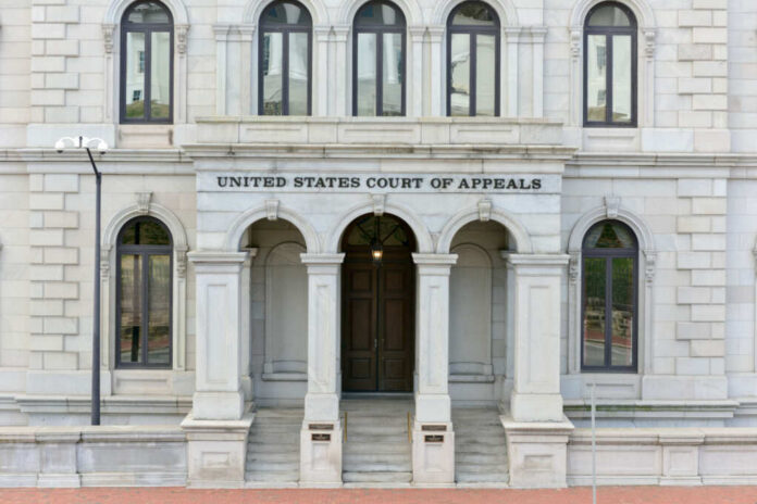 United States Court of Appeals building entrance steps