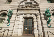 James R Browning United States Courthouse entrance architecture