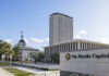 Court Greenlights Controversial Florida Map The Florida Capitol building under a clear sky