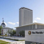 The Florida Capitol building under a clear sky