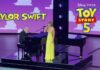 Taylor Swift Performs at the Toy Story 5 Premiere: "I Knew It, I Knew You" + Randy Newman Duet