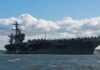 China’s Missile Wall Changes Everything Aircraft carrier at sea with fighter jets on deck