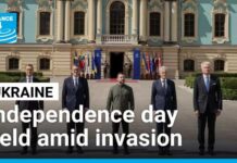 European leaders rally in Kyiv to celebrate Ukraine's Independence Day • FRANCE 24 English