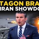 U.S.–Iran Clash: Oil Market’s Nightmare US Iran LIVE | Pentagon War Room Activated As Tensions Escalate | Breaking Iran News Live