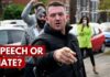 Police Swarm As Robinson Sparks Oxford Uproar Protesters Demand ‘No Platform’ for Tommy Robinson at Oxford Union 4k
