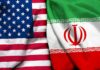 United States and Iran flags side by side
