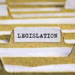File folder tab labeled legislation