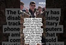 U.S. Military Disables Ad Trackers Amid Troop Targeting Fears #shorts #breakingnews #iran #usa