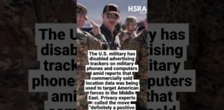 U.S. Military Disables Ad Trackers Amid Troop Targeting Fears #shorts #breakingnews #iran #usa