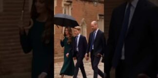 Prince George starts his first day at Eton College