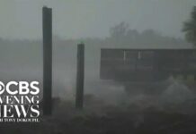 Tropical Storm Edouard makes landfall, drenching parts of Texas and Louisiana