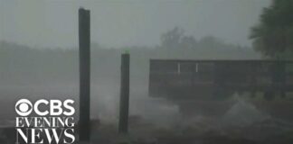 Tropical Storm Edouard makes landfall, drenching parts of Texas and Louisiana
