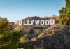 Celebrity Couple Confirms Split With United Message Hollywood Sign on a sunlit hillside