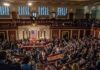 House chamber filled with lawmakers and staff