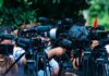 Why A Presidential Pardon Won’t Work TV news cameras crowding together at an outdoor event
