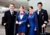 Senator Warns Furry Pilots Could Fly Planes Airline crew standing together on the tarmac