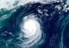 Category 4 Monster Haunts Mexico’s Coast Satellite view of a powerful hurricane swirling over the ocean