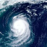 Category 4 Monster Haunts Mexico’s Coast Satellite view of a powerful hurricane swirling over the ocean