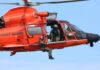 Rescue Arcs Expand – 11 Still Vanish Rescue helicopter with crew performing hoist operation