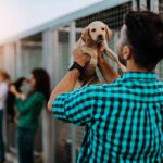 Horrific Puppy Kill Caught On Camera Man holding a puppy at an animal shelter